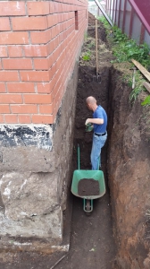 Утепление пенополиуретаном и гидроизоляция полимочевиной цокольного этажа частного дома в г. Набережные Челны